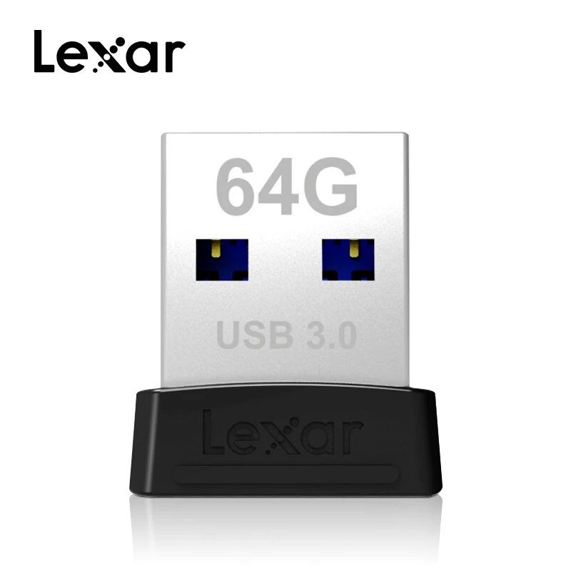 Lexar S47 для мобильного телефона, компьютера, автомобиль шифрования высокоскоростной USB3.0 мини usb 32 ГБ, 64 ГБ, 128G Обновление версии USB3.1 скорость чтения 250 МБ/с