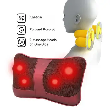 

Multi-functional Massage Pillow Cushion Home Office Car Use Cervical Waist Back Neck Massager Pain Relief