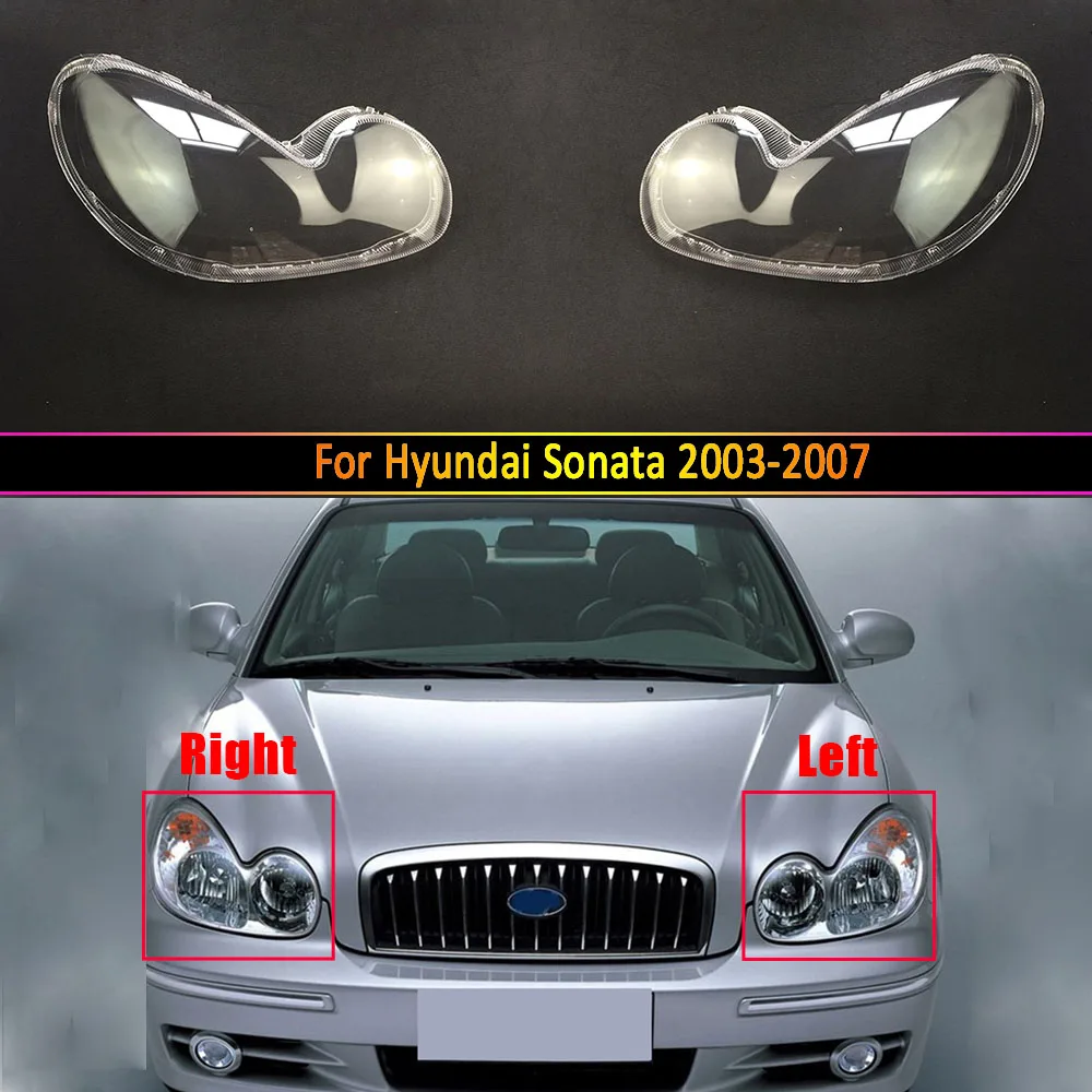 

Прозрачный чехол для передней фары автомобиля Hyundai Sonata 2003 2004 2005 2006 2007