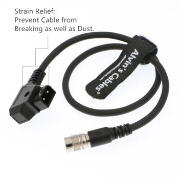 

Alvin's Cables ANTON BAUER D-Tap to 4 PIN Hirose Male Sound Devices Power Cable for ZAXCOM