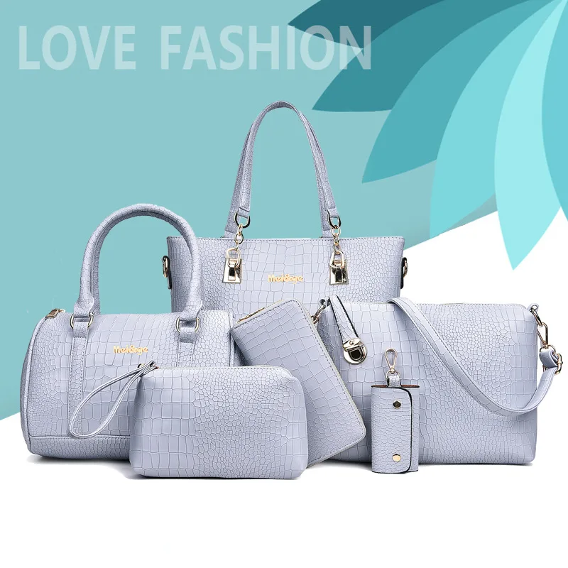 

Korean-style 2018 New Style Simple Versatile Shoulder Bag Women's Large Bag WOMEN'S Handbag Glorious Different Size Bags WOMEN'S
