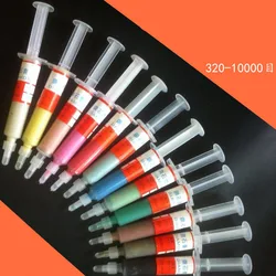 Seringues pour pâte à polir diamant, 12, pièces/ensemble, 5 grammes, 0.5 à 40 microns 
