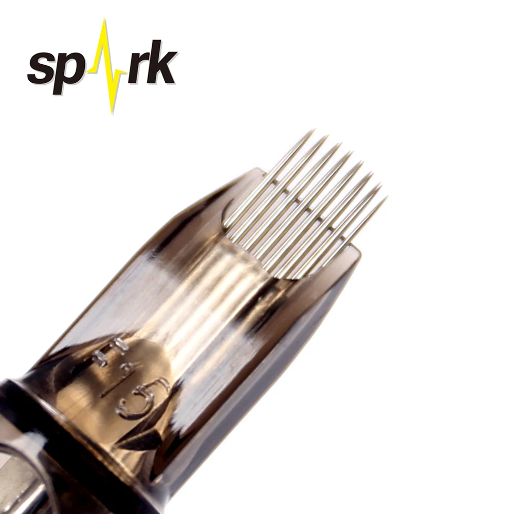 10 шт. девочек на вечеринки, цветок Детские SPARK стерильные одноразовые для татуировок картридж иглы инструменты иглы татуировки Magnum(0,35 мм игла) 1205/07/09/11/13/15M1