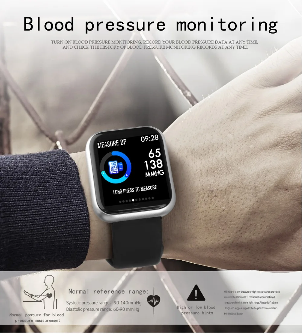 Женские IP67 водонепроницаемые Смарт-часы P70 P68 Bluetooth 4,0 Смарт-часы для Apple IPhone xiaomi LG монитор сердечного ритма фитнес-трекер