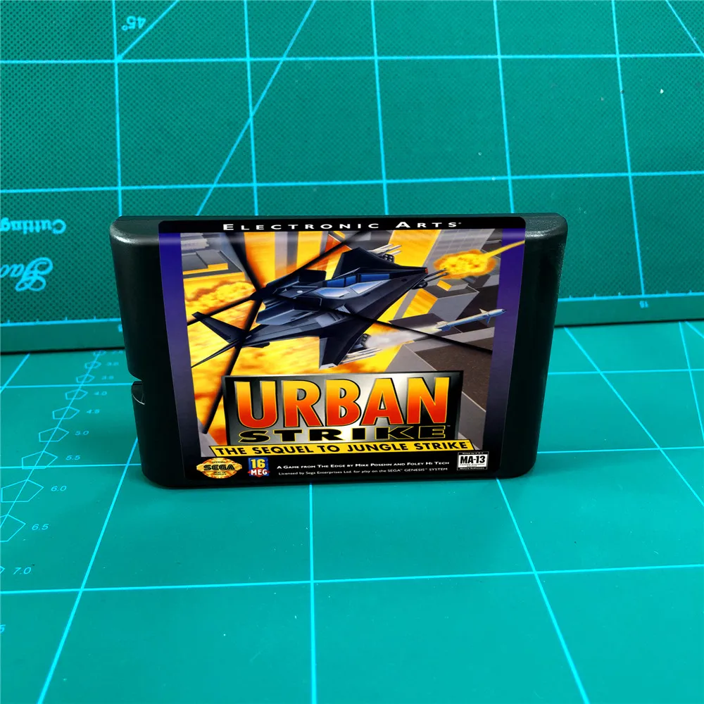 Картридж для игр Urban Strike - 16 bit MD консоли MegaDrive Genesis | Электроника