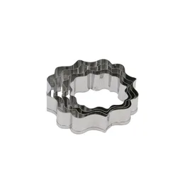 Set of 4 Stainless Steel Blessing Frame Cookie Cutters for Baking and Decorating (6)