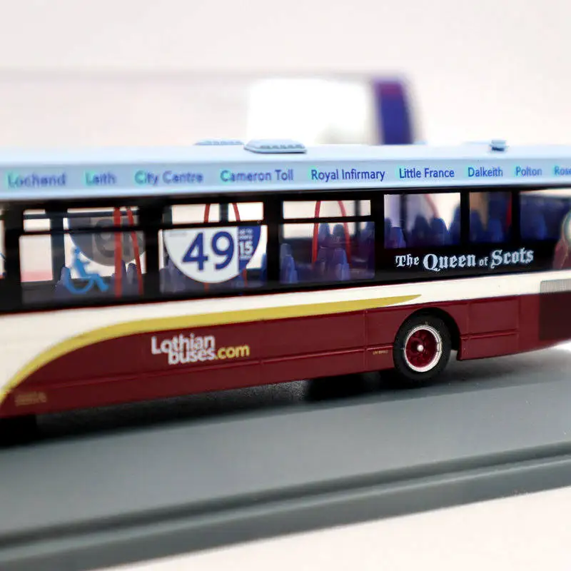 Корги 1: 76 OOC Wright Eclipse одноэтажный автобус Lothian автобус королева Scots OM46014B литые под давлением модели игрушки автомобиль