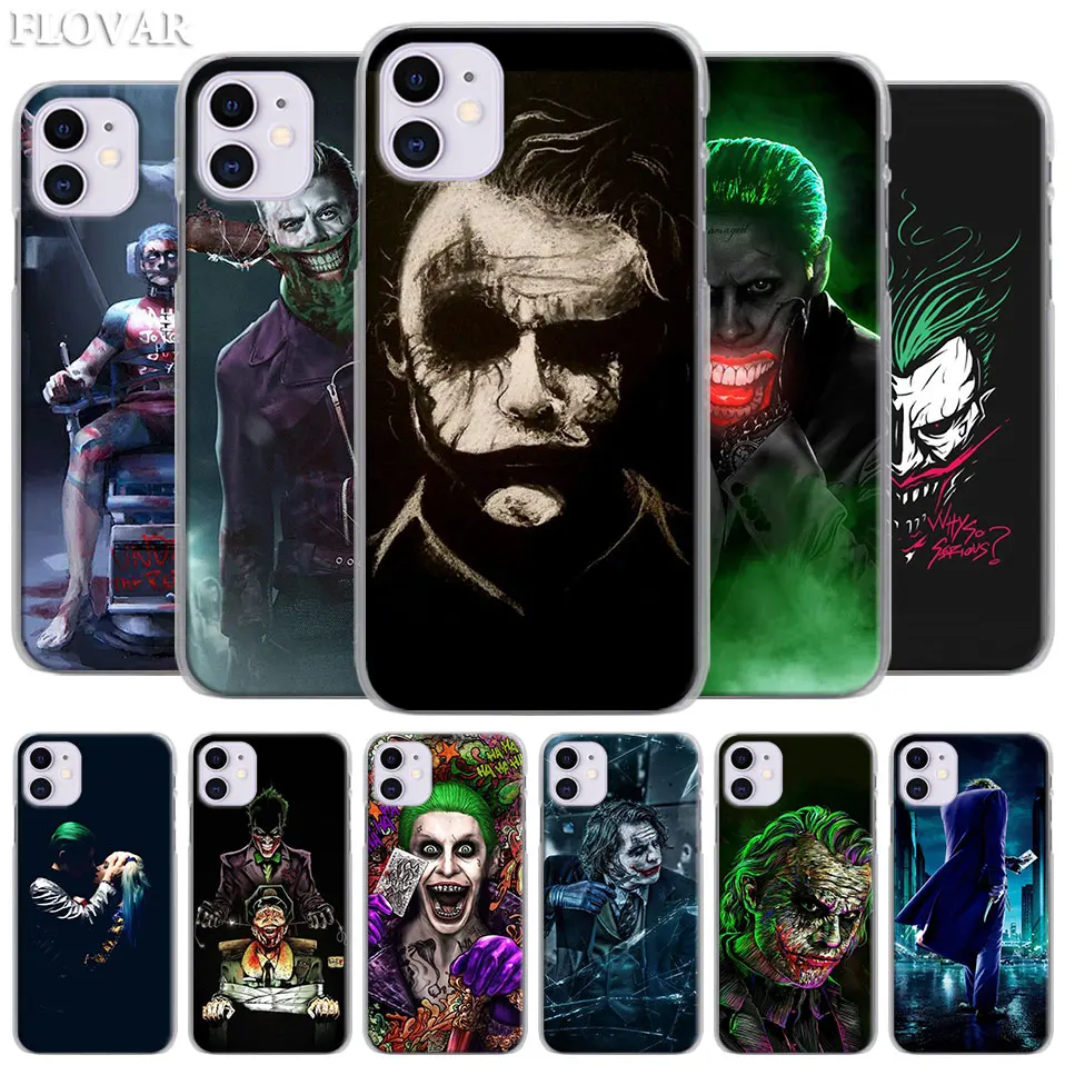 

Best Joker Case for Apple iPhone 11 Pro 11 Pro MAX X XR XS MAX 7 8 6 6s Plus 5S SE Hosing Cover Coque