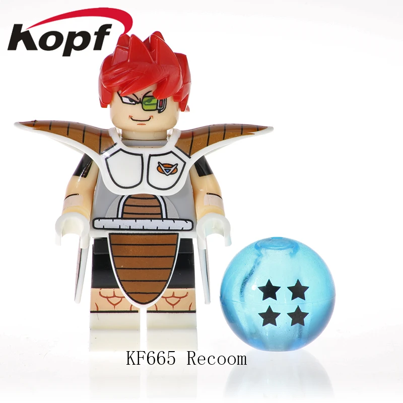 

Figures Son Goku Dragon Ball Z Building Blocks Recoom Vegeta Raditz Krillin Character Toys For Children KF665