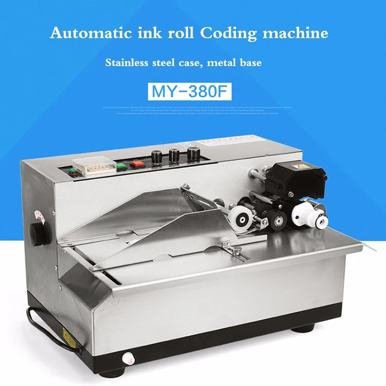 MY-380F Ink Roll Coding Printer Machine Card Print Produce Date Printing Machine