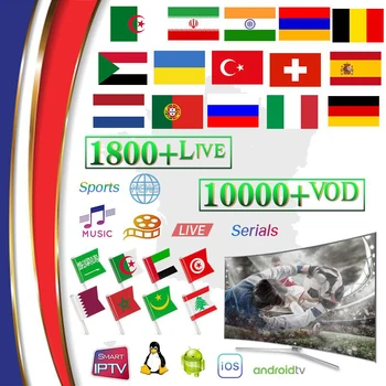 

1 Year IPTV Subscription Arabic Italia M3u 4k Android IPTV Code M3u Albania Morocco Free Test IPTV Reseller Panel No App Include