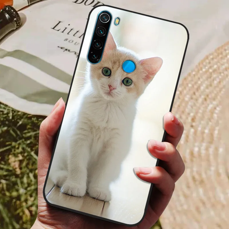 For Xiaomi Redmi Note 8 2021 / 8T Back Cover Silicone Phone Case For Redmi Note 8T Note8T 8 T Funda Note8 Pro Coque Bumper Shell wallet cases Cases & Covers