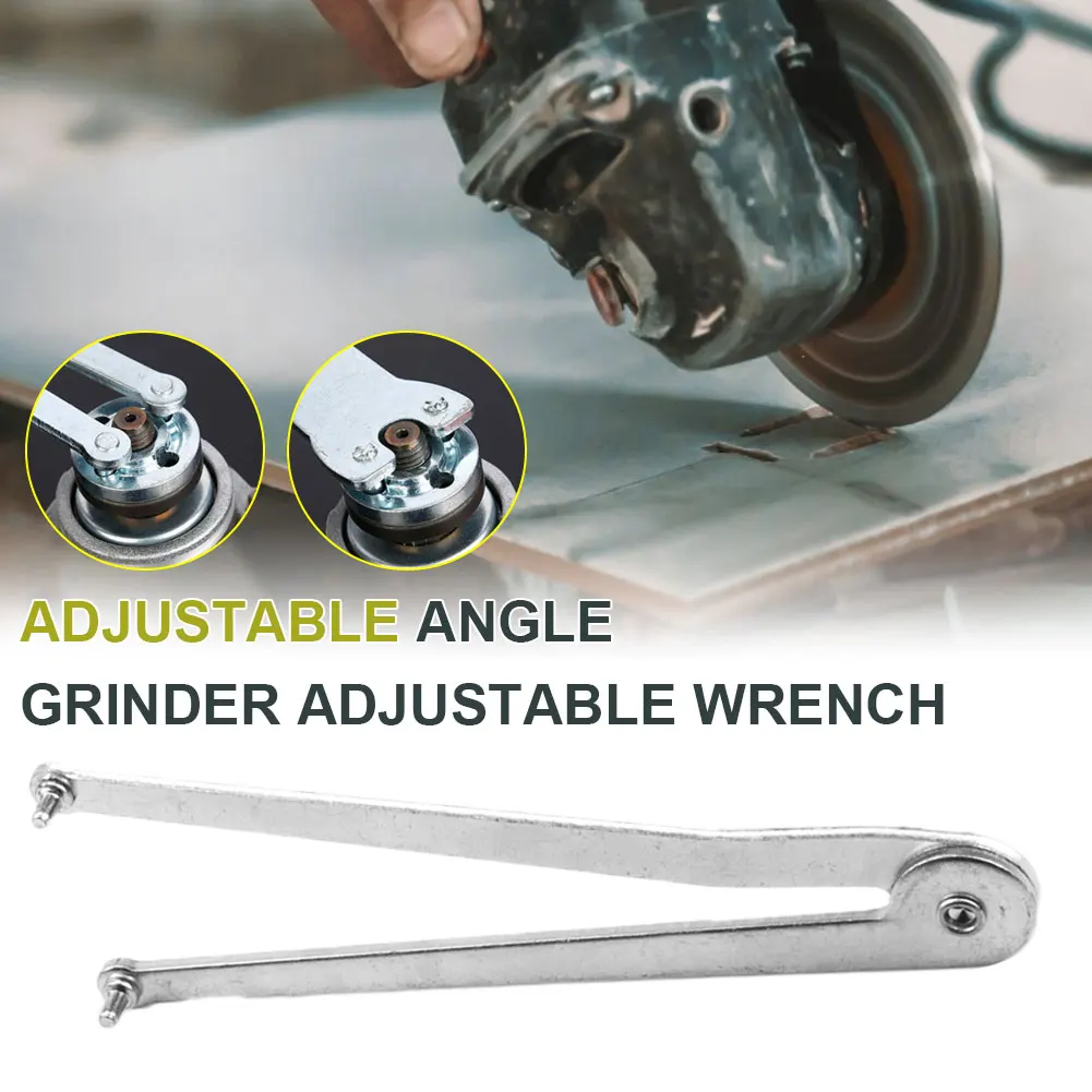 Angle Grinder Spanner Universal Adjustable Pin Home Hand Tools Angle Grinder Wrench Multifunctional Manual Arbors Accessories ► Photo 2/6