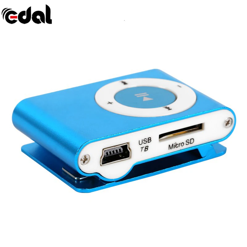 USB металлический мини MP3-плеер с зажимом, спортивный портативный музыкальный цифровой TF/SD слот для карты, плеер mp 3 плеер, карта для бега, переносной мини mp3 Mu