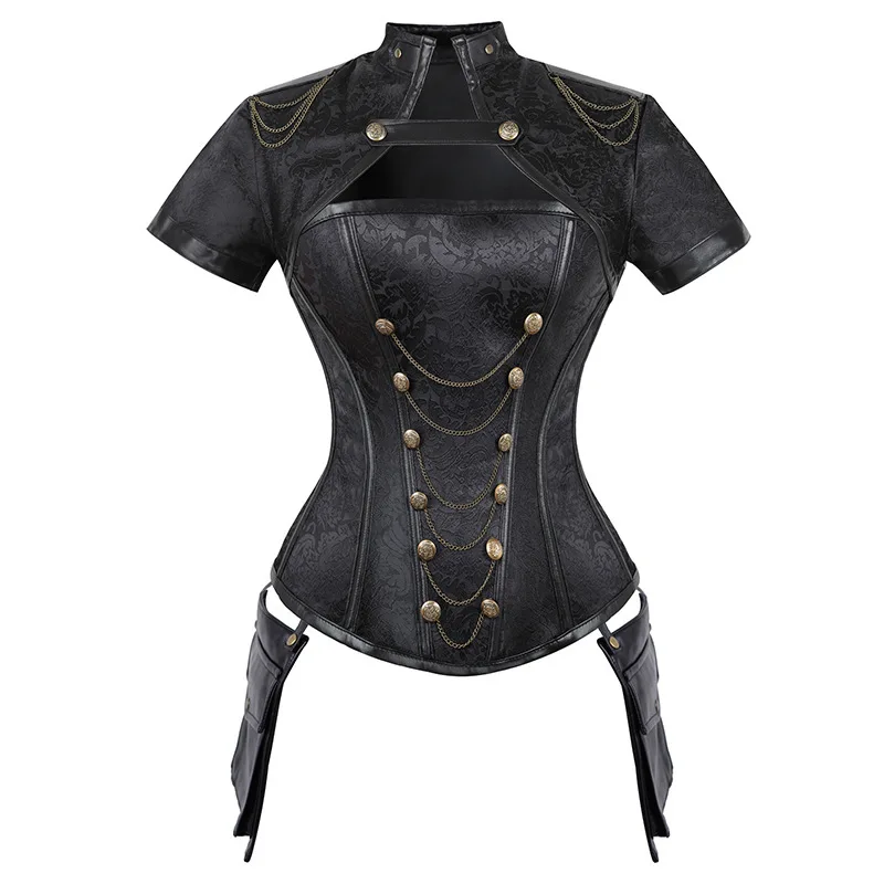 Women's Gothic Steampunk corset Tops
