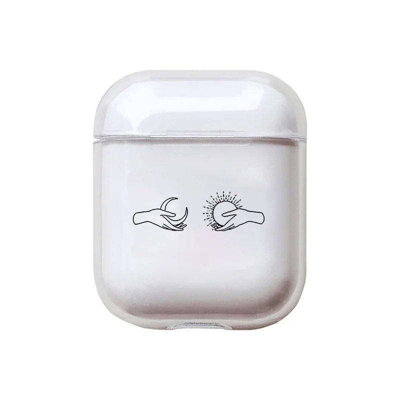 I301511 Чехол для телефона с абстрактным рисунком для Apple Airpods 2/1, чехол с милым мультяшным рисунком, мягкий чехол для наушников Airpod, чехол для air pods - Цвет: I301511
