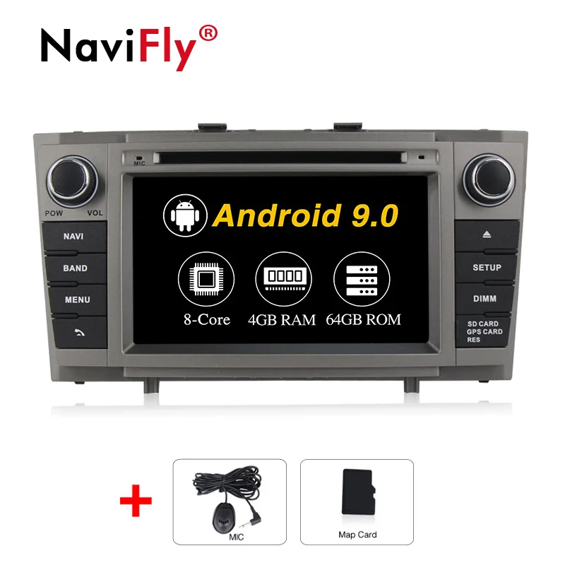 PX5 Android 9,0 Автомобильный DVD стерео мультимедиа головное устройство для Toyota T27 Avensis 2009- Авто ПК радио gps навигация видео аудио 4 г ram - Цвет: PX5