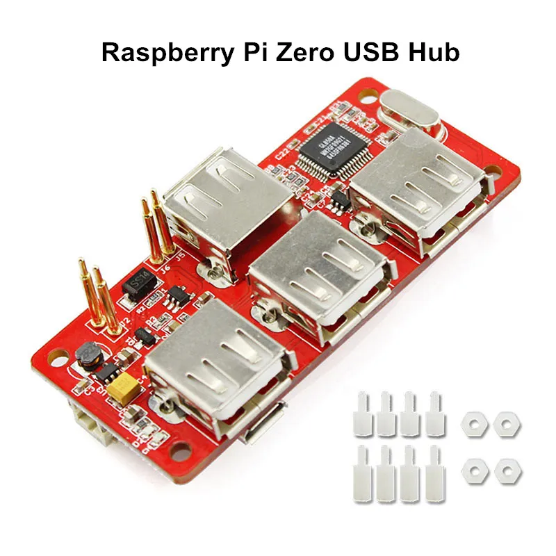 Raspberry Pi Zero usb хаб Powermanager для RPI 4 USB Удлинительный Интерфейс berrypi Hub Комплект
