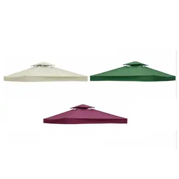 

Pop Up Canopy Waterproof UV Protection Sun Shade Tent 300D Encryption Waterproof Coating Roman Awning Multicolor Tarpaulin