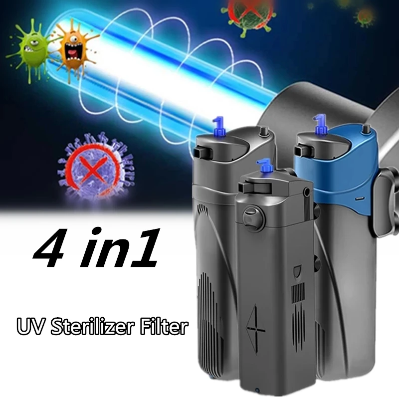 Sunsun-Stérilisateur UV pour aquarium, lampe UV pour aquarium, pompe à  filtre à perruque, lampe UV pour radiateur à poisson, pompe à filtre à eau  UV - AliExpress