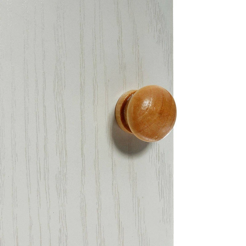 HOT-10pcs 25 мм натуральное дерево ручка ящика шкафа дверная ручка