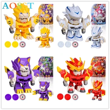 

New Figurine Mobile Suit Model Doll Gundam Ejection Toy MechWarrior Project Action Figures Deformation Robot Gift for Children