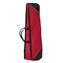 Durable Tenor Trombone Storage Bag Case Container Claret Color For Trombonist