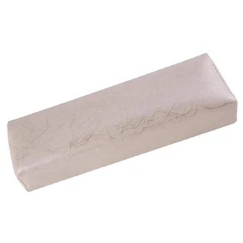 

Manicure Hand Pillow Manicure Rectangle Leather Hand Pillow Large Size Hand Pillow (Golden Brown)