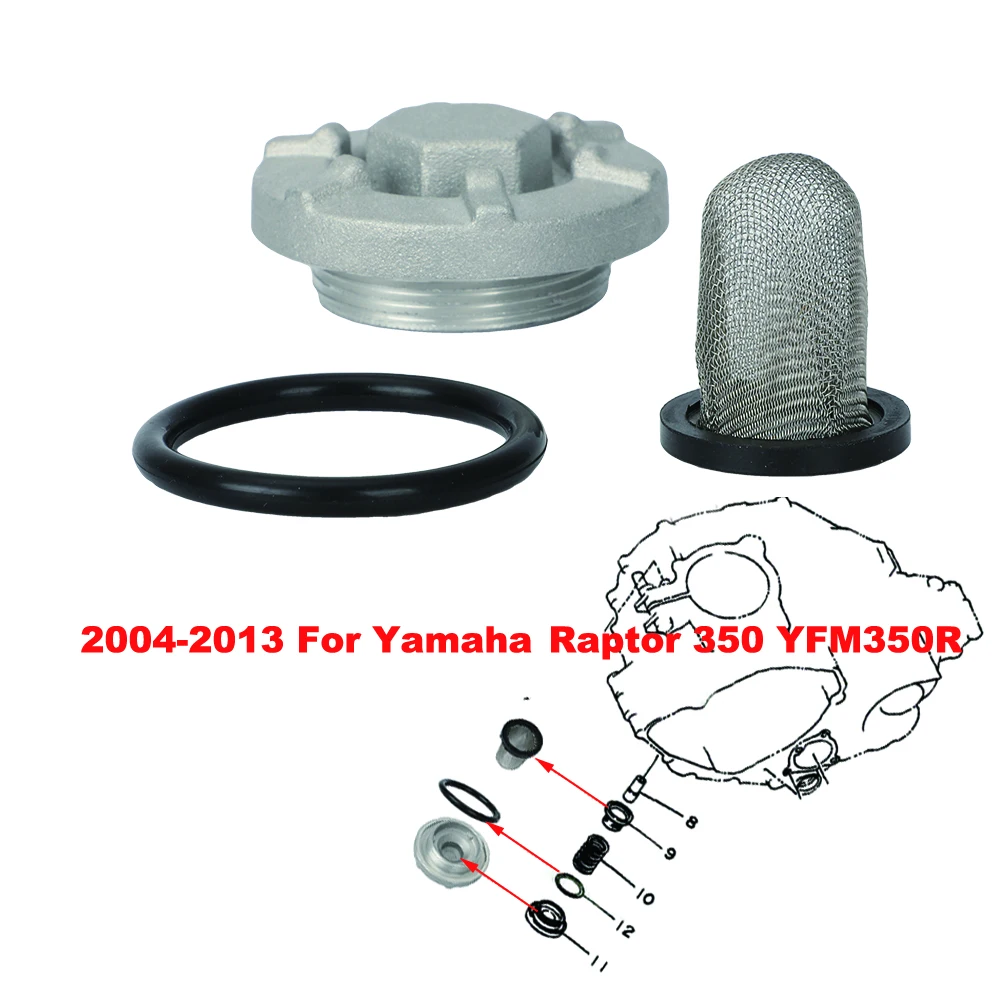 Oil Drain Plug Oring for Yamaha Warrior Raptor Wolverine Big Bear