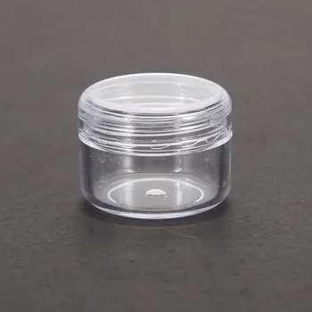 

30pcs Empty Cosmetic Jar Pots Makeup Tool Face Skin Cream Container Refillable Bottles Acrylic Nail Art Cosmetic Bead Storage