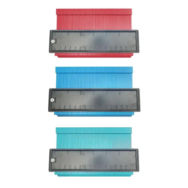 

5/6/10" Width Profile Copy Gauge Contour Plastic Gauge Duplicator Standard Wood Marking Tool Tiling Laminate Tiles General Tools