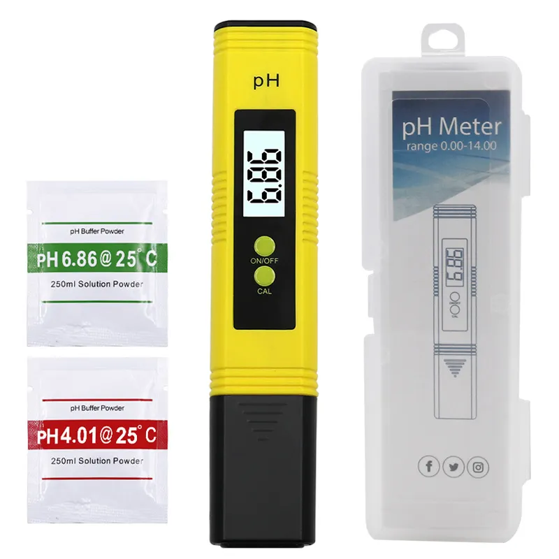digital ph tester meter pen high