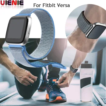 

Nylon Bands for Fitbit Versa Replacement Breathless Soft Loop Strap Sport Wristbands for Versa bracelet watchband accessories