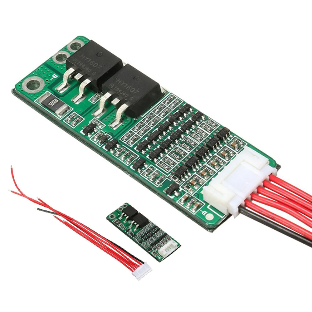 Электрическая BMS 18650 плата защиты зарядного устройства + провода литий ионная