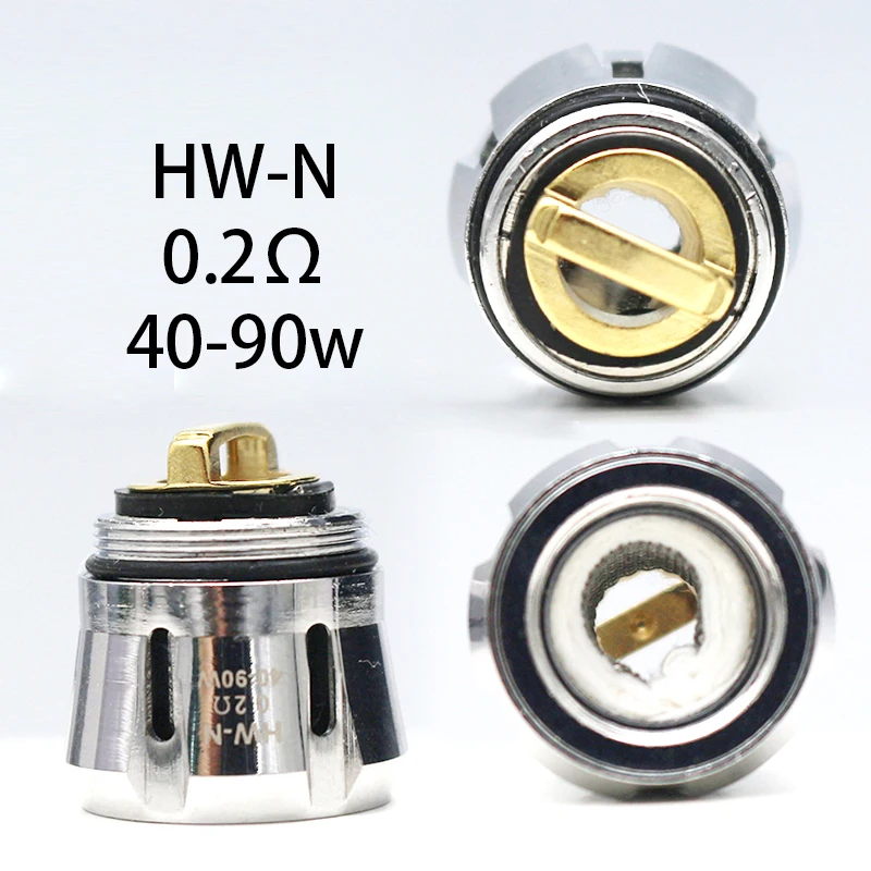 50 шт. Замена HW катушки HW-M 0.15ohm HW-N 0.2ohm для iJust 3/Ello Duro/Ello Vate/iStick Pico S E-igarette распылитель core