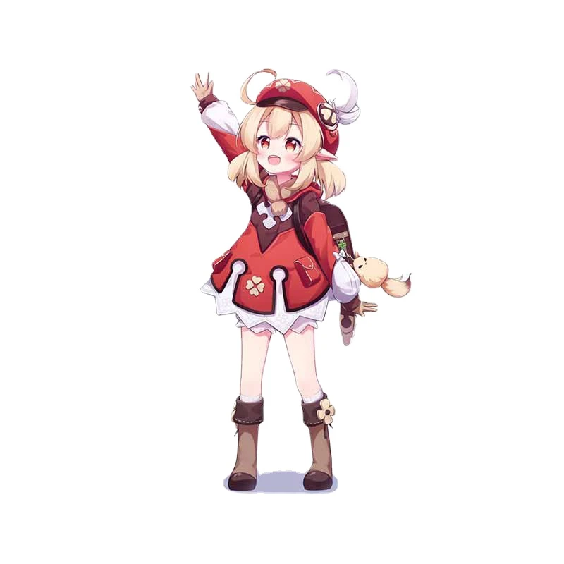 

A-1325 Cute Anime Naive Girl Modeling Personality Car Stickers PVC Fashion Auto Window Bumper Sunscreen Waterproof Decals Decor