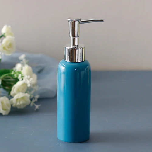 Pradžia Vonios reikmenys Keramika Rankų dezinfekavimo priemonės buteliukas Gėlės Lukšto losjonas Buteliukas Spaudimas Padalytas butelis Muilo dozatorius Tuščias butelis