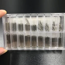 Комплект штырей из нержавеющей стали для часов с пряжкой 8 мм~ 25 мм 1,0 Диаметр ассортимент размеров стальной браслет