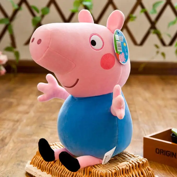 Чучела Peppa Джордж папа мама свинка Семья плюшевые куклы BBC Мультфильм Пеппа модель свинья игрушки домашняя Подушка Декор детские подарки игрушки