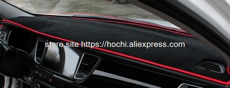 Для audi Q7 2006- коврик для приборной панели защитный коврик тени Подушка Photophobism коврик аксессуары для стайлинга автомобилей