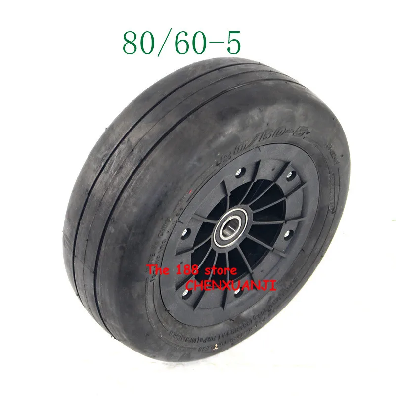 Lightning shipping Горячая 80/60-5 tubless tire fit Xiao Mi 9 качающаяся автомашина Go-kart переднее колесо вакуумная шина
