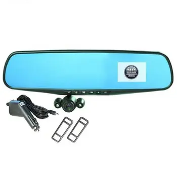 

10"IPS Screen Car Dvr Mirror Dash Camera Dash Cam Dual Lens Car Camera Full Hd Drive Recorder Stream RearView Mirror