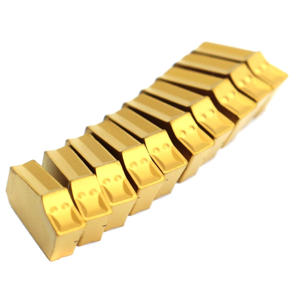 

10Pcs/Set Zqmx 3N11 1E Cut-Off Grooving Carbide Partting Inserts for CNC Tool --M25