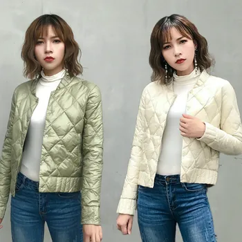 

AYUNSUE Winter Coat Women 90% White Duck Down Jacket Woman Korean Fashion Short Slim Puffer Female Jacket 2020 S1619 YY1189