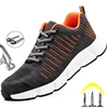 Lightweight Work Safety Boots Men Safety Shoes Work Sneakers Anti-puncture Anti-puncture Work Shoes Men Steel Toe Shoes Footwear ► Photo 3/6