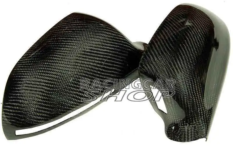 REAL CARBON FIBER MIRROR COVERS for AUD A4 S4 B8 A5 S5 8T 2008-2009 Lane Assist Type (Aid Led) 1pair