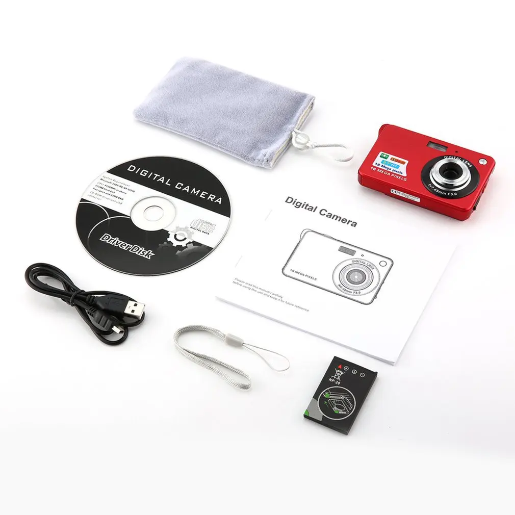 

2.7 inch Ultra-thin 18 MP Hd Digital Camera Children's Camera Video Camera Digital Students Cameras Birthday Best Gift