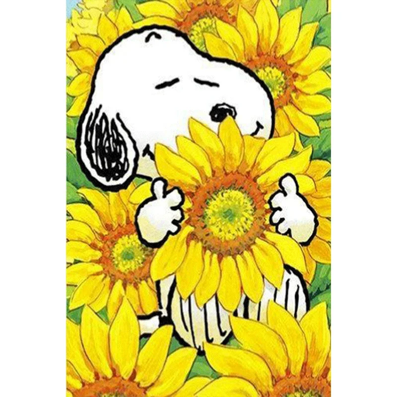 

DIY Diamond Painting 5D Sunflower Resin Full of Crystals Amazon Wish AliExpress Cross Border Large Amount Favorably