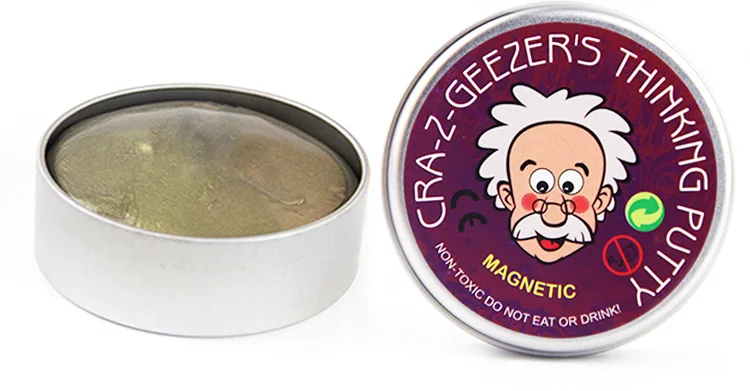 Magnetic Bouncing Clay Magnetic Plasticene Environmentally Friendly Non-toxic Adult Pressure Reduction Toy Hot Selling