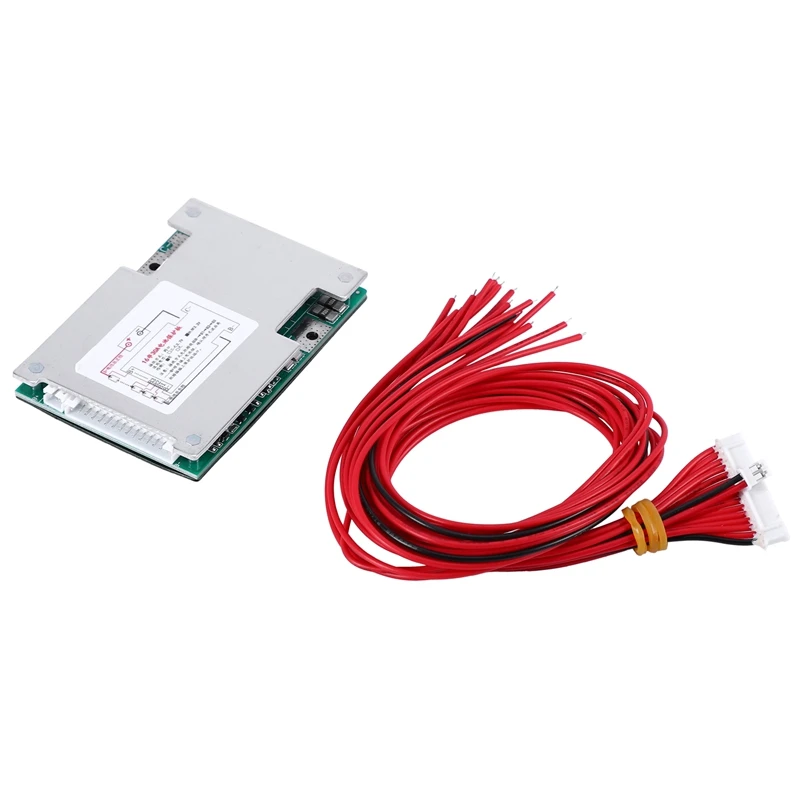 16S 48V 30A LiFePo4 плата защиты батареи BMS PCB с балансом для электровелосипеда EScooter